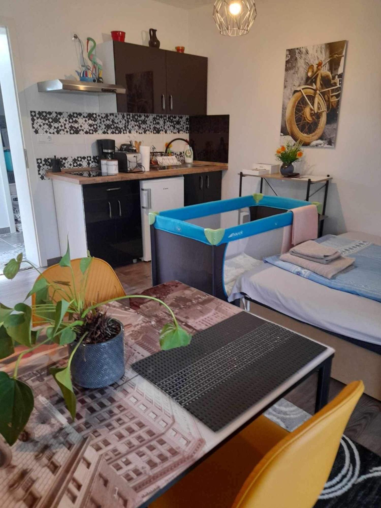Edina Vendeghaz-Gyenesdias Apartment Екстериор снимка